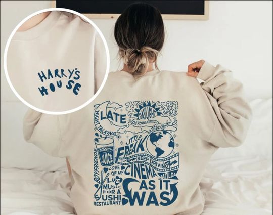 Discover Harry's House 2022 Album Track Sweatshirt