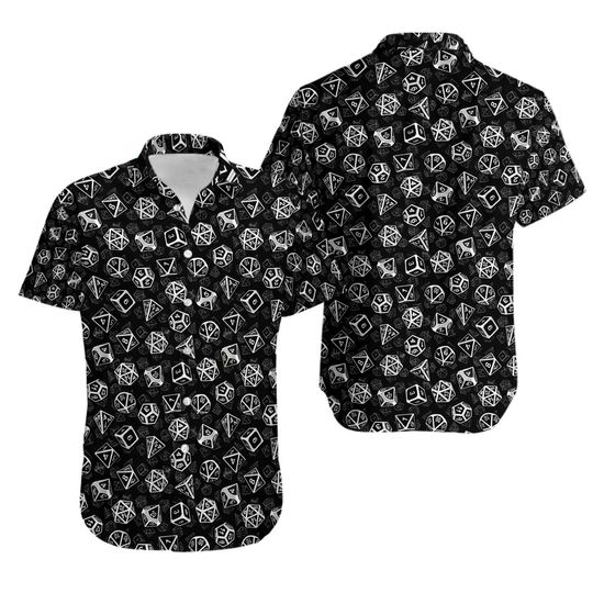 Discover DnD Hawaiian Shirt, DnD Shirt, Dice Shirt, Dungeons And Dragons Shirt