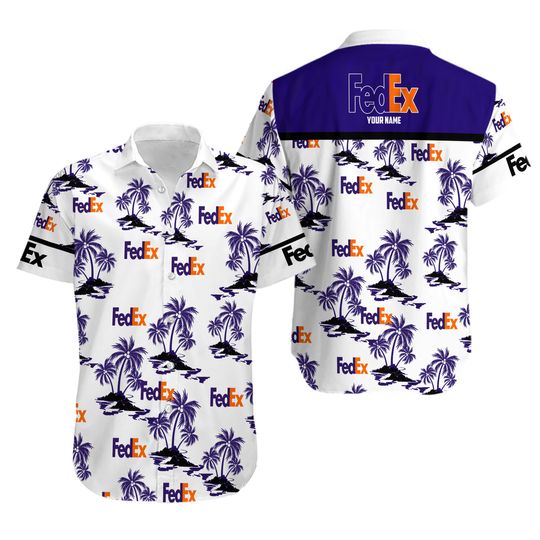 Discover Personalized FedEx Hawaiian Shirt, FedEx Ground Aloha Shirt