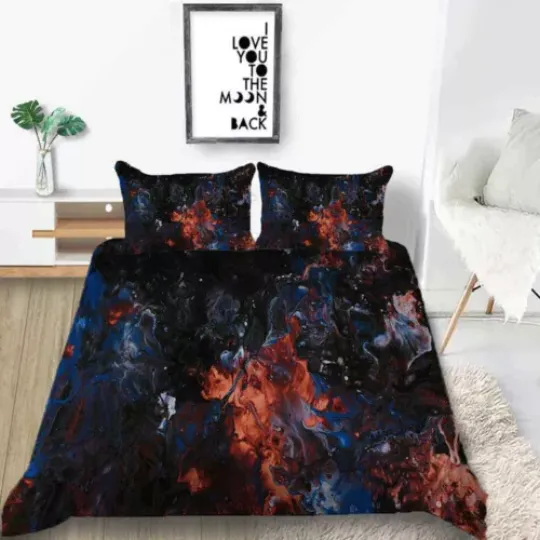 Discover Painting Graffiti Of Horses 3D Bedding Set