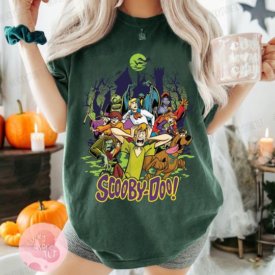 Discover Scooby Doo Halloween Shirts, Horror Movie , Halloween Party 2024 Tee