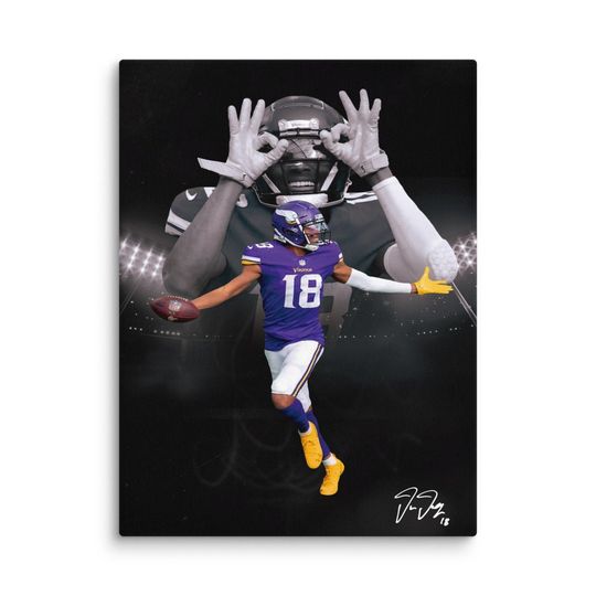 Discover Justin Jefferson Poster, Football Poster