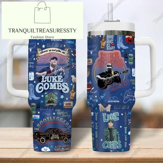 Discover Lukee Comb Country Music Combs 40 Oz Tumbler