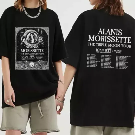 Discover Alanis Morissette The Triple Moon Tour 2024 Shirt Alanis Morissette