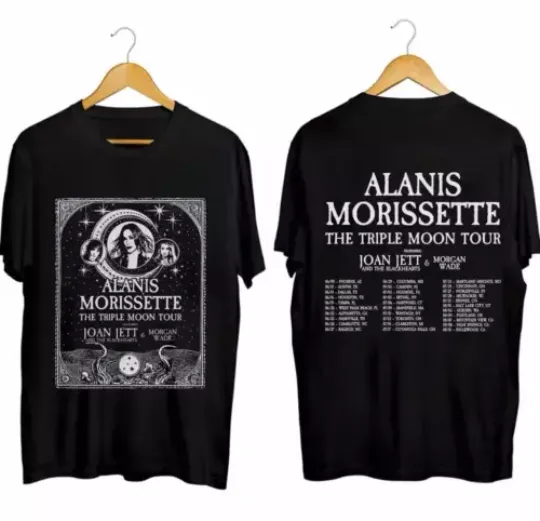 Discover Alanis Morissette The Triple Moon T0ur 2024 Shirt
