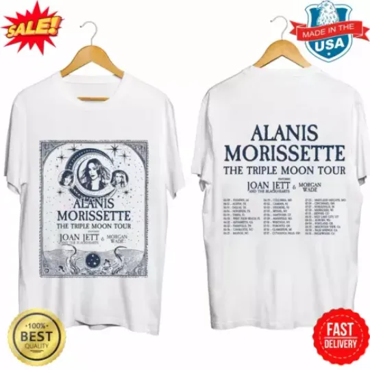 Discover Alanis Morissette The Triple Moon Tour 2024 Shirt