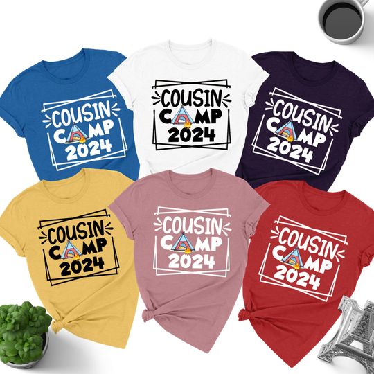 Discover Cousin Camp Shirt, Matching Camping Shirts For Family, Summer Camping Family Shirt