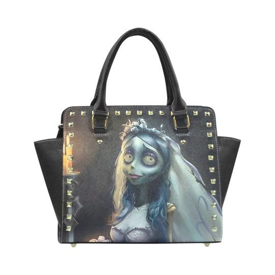 Discover Corpse Bride Bag Shoulder Handbag Purse Leather Crossbody PU Women's Handbag