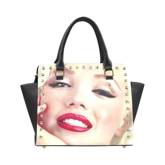 Discover Marilyn Monroe Bag Shoulder Handbag Purse Leather Crossbody PU Women's Handbag