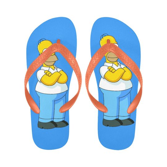 Discover Simpsons Flip Flops Unisex