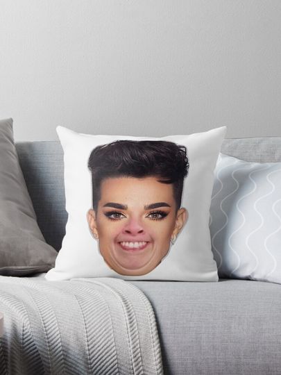 Discover James Charles Meme Pillow