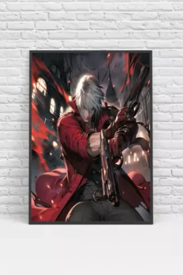 Discover Dante Devil May Cry Capcom Poster Print