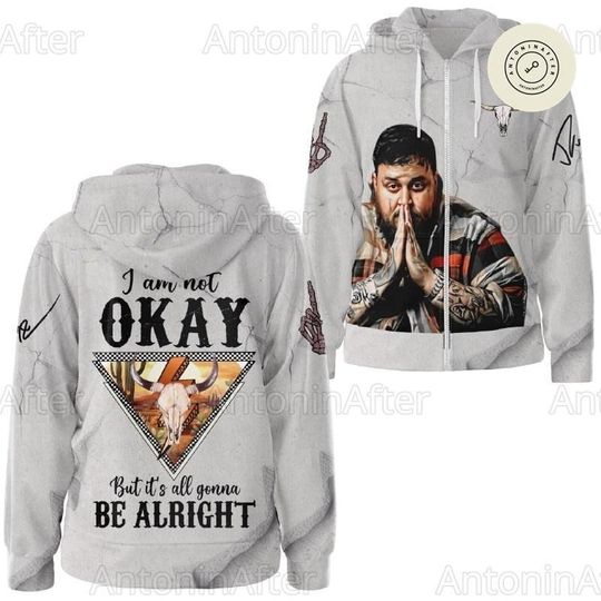 Discover Jelly Roll 2024 Tour Zip Hoodie