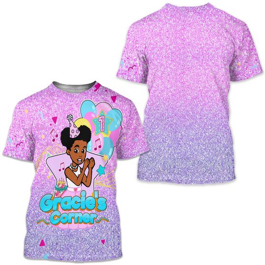 Discover Gracie's Corner Birthday Girl T-Shirt | Cute Family Celebration Top