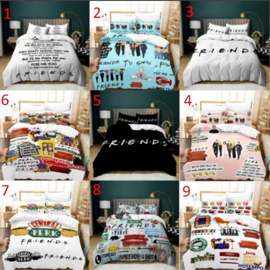 Discover Friends Collection Bedding Sets