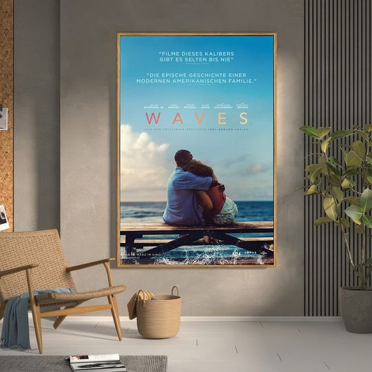 Discover Waves Movie Poster, Wall Art, Poster Print, Home Decor, Vintage Art