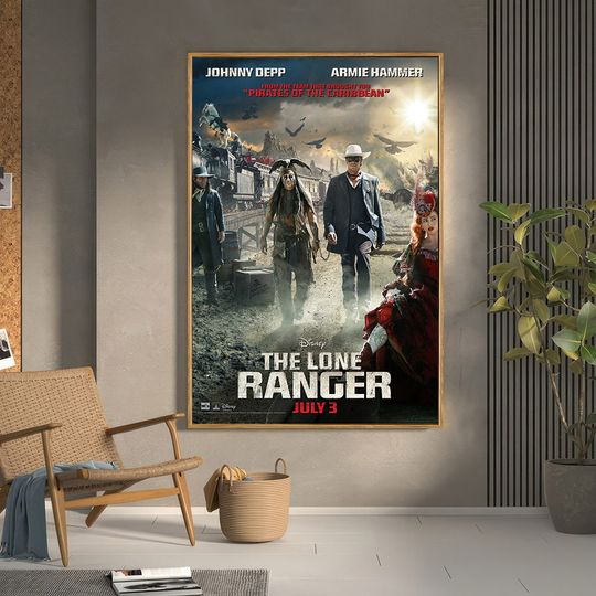 Discover Lone Ranger Movie Poster, Wall Art, Poster Print, Home Decor, Vintage Art