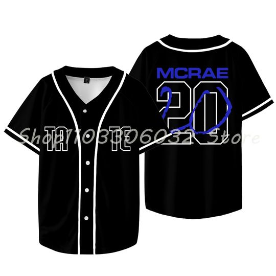 Discover Tate Mcrae 20 Think Later Tour Merch Baseball Jersey