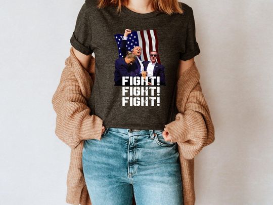 Discover Trump Shooting T-Shirt - Election 2024 Theme
