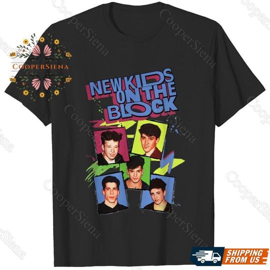 Discover NK on The Block Graphic Shirt - Concert Merchandise