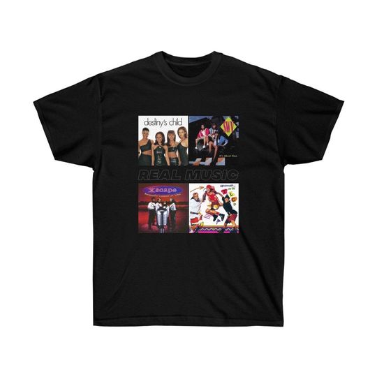 Discover Real Music Tee - Featuring 90's R&B Shirt