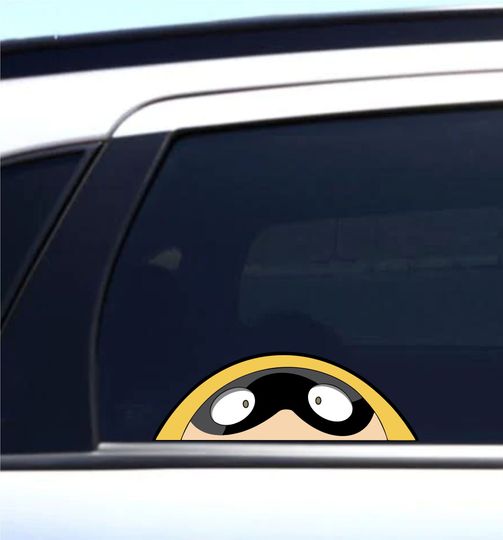 Discover Fatgum | Peeker | Peeking | Peek | Car Vinyl Stickers | Anime | Laptop | Phone | Car Decals