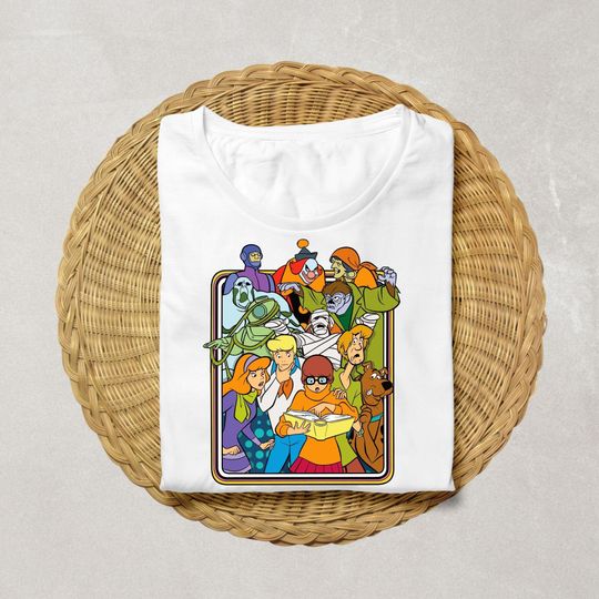 Discover S D and friends Shirt, Cartoon Characters