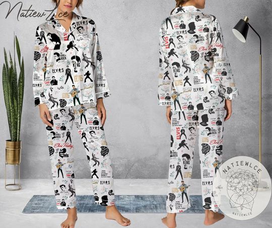 Discover Elvis Presley Holiday Pajamas Set