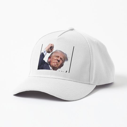 Discover Grazed Unfazed Trump Fight 2024 Cap