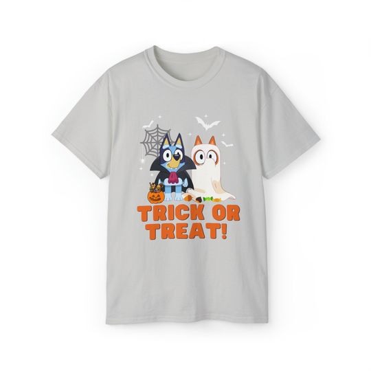 Discover BlueyDad Halloween Cotton Tee, Gifts for BlueyDad Lovers, Halloween Gifts