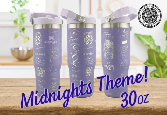 Discover Lavender - T.S. Inspired Theme (Midnights Focus) 30oz Tumbler