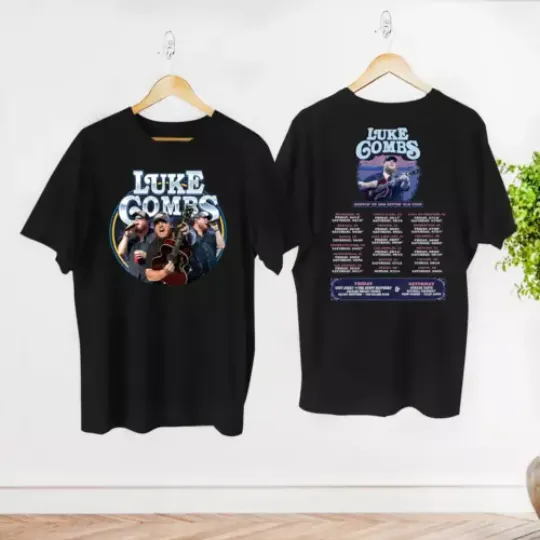 Discover Lukee Comb Shirt  Lukee Comb Growing Up and Getting Old 2024 Tour T-Shirt