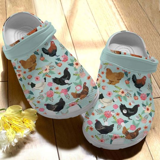 Discover Farmer Chickens Lovers Clog