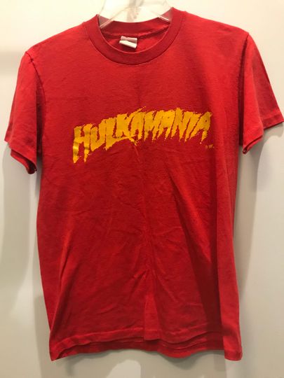Discover Vintage Hulk Hogan Hulkamania WWF Wrestling Entertainment 1980s t-shirt