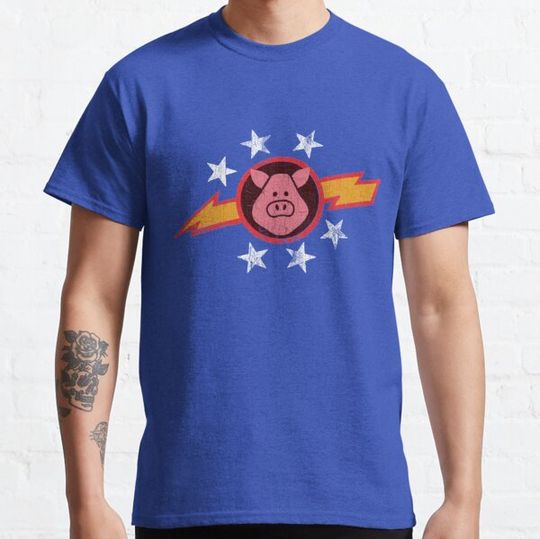 Discover Vintage Pigs in Space