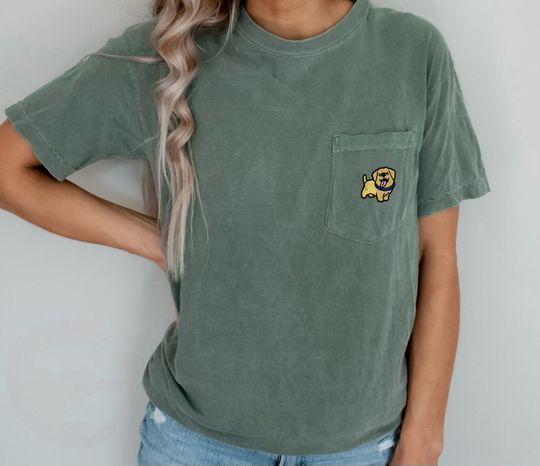 Discover Golden Retriever Embroidered Patch  T-Shirt,