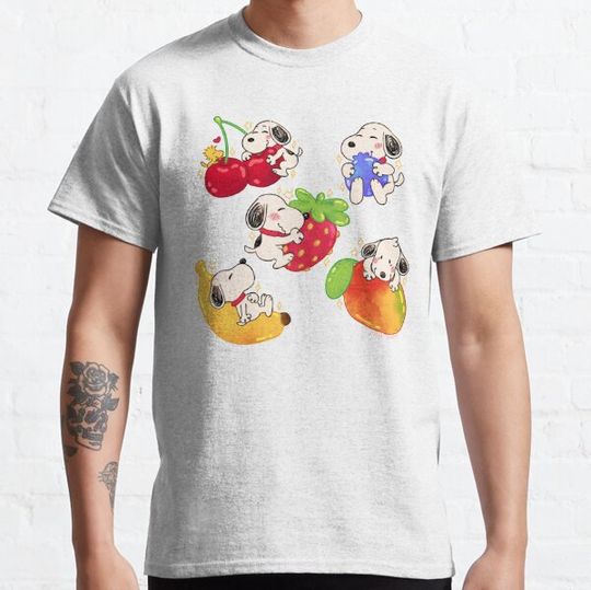 Discover Fruity Dogs - Snoopy Inspired (no background)
