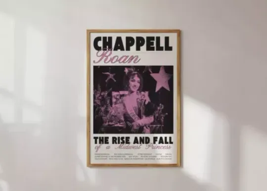 Discover Chappell Roan Midwest Princess Poster Print
