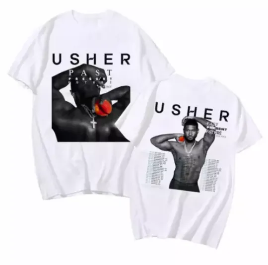 Discover Usher Tour 2024 T Shirt