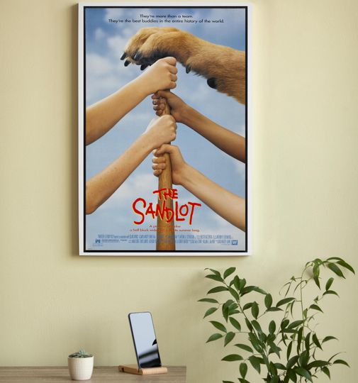 Discover The Sandlot Movie Poster-High Quality Canvas Movie Poster - Wall Art-Home Decor