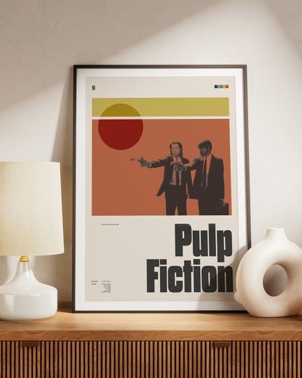 Discover PULP FICTION poster, Samuel L. Jackson, John Travolta, Uma Thurman