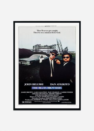 Discover The Blues Brothers Movie Poster