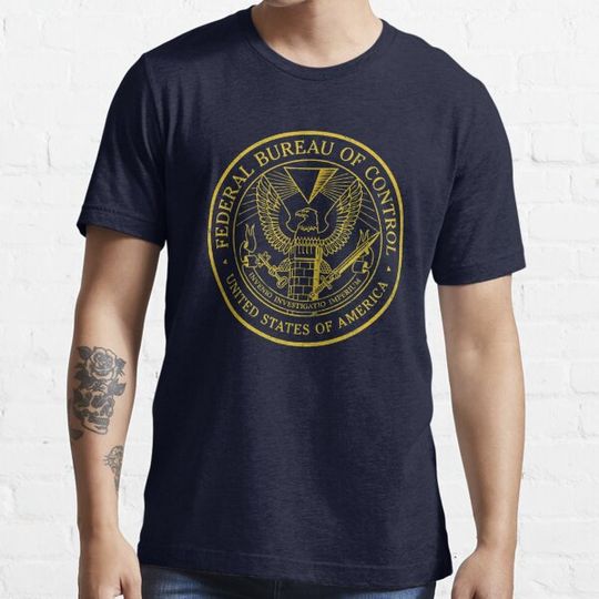 Discover Federal Bureau of Control | Control Game Logo | Distressed Logo