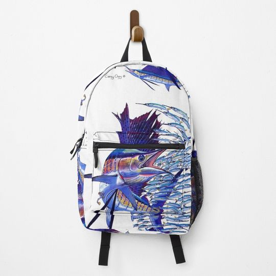 Discover sailfish ballyhoo Backpack