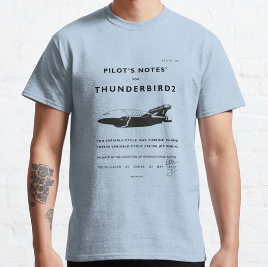 Discover Pilot's Notes for Thunderbird 2