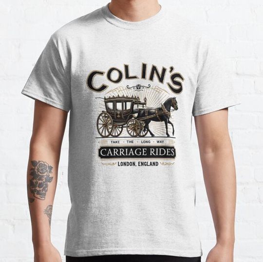 Discover Colin's Bridgerton Style Carriage Rides - Bridgerton Polin Chic London Art