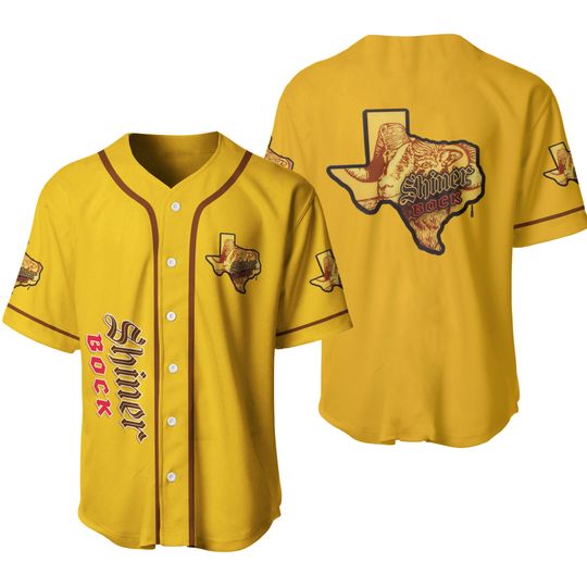 Discover Shiner Bock  Jersey, Texas Beer Lover Jersey Shirt, Father