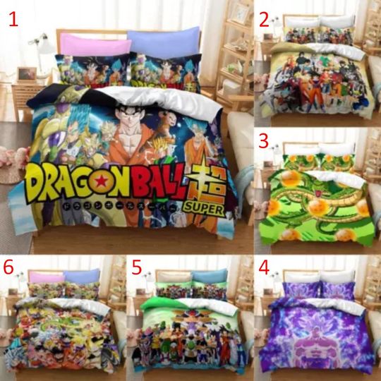 Discover Anime Dragon Ball Z Goku Anime Bedding Set