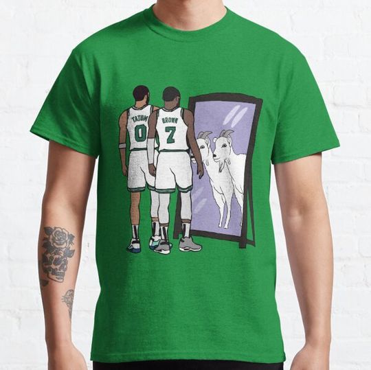 Discover Jayson Tatum and Jaylen Brown Mirror GOATs