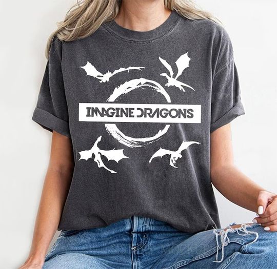 Discover Vintage Imagine Dragons T-Shirt for 2024 Tour